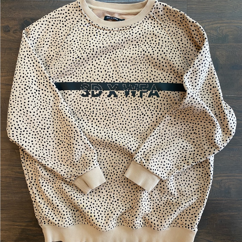 Sarah’s Day X WFA speckle jumper/ sweatshirt